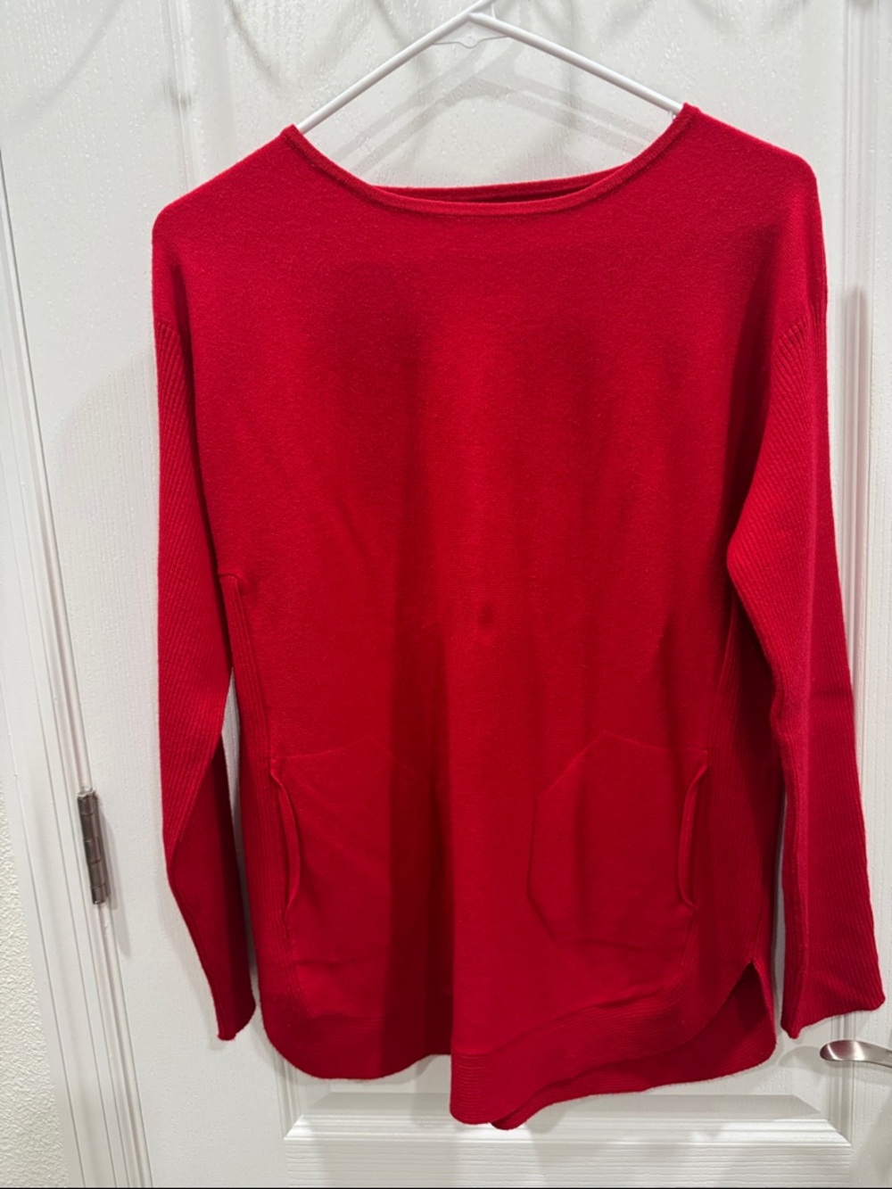 Lulu-B Red Crew Neck Sweater